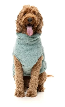 FuzzYard Turtle Teddy 25 Sweater - Arctic Blue