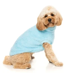 FuzzYard Turtle Teddy Sweater - Blue