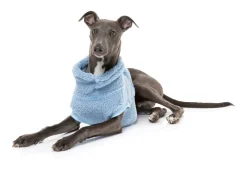 FuzzYard Turtle Teddy Sweater - Washed Blue