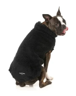 FuzzYard Turtle Teddy Sweater Black