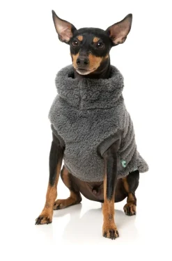 FuzzYard Turtle Teddy Sweater Charcoal