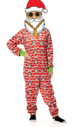 FuzzYard Yo! Santa Onesies